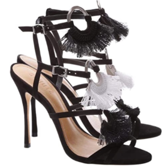 SCHUTZ- TASSLE HEELS - Picture 2 of 4